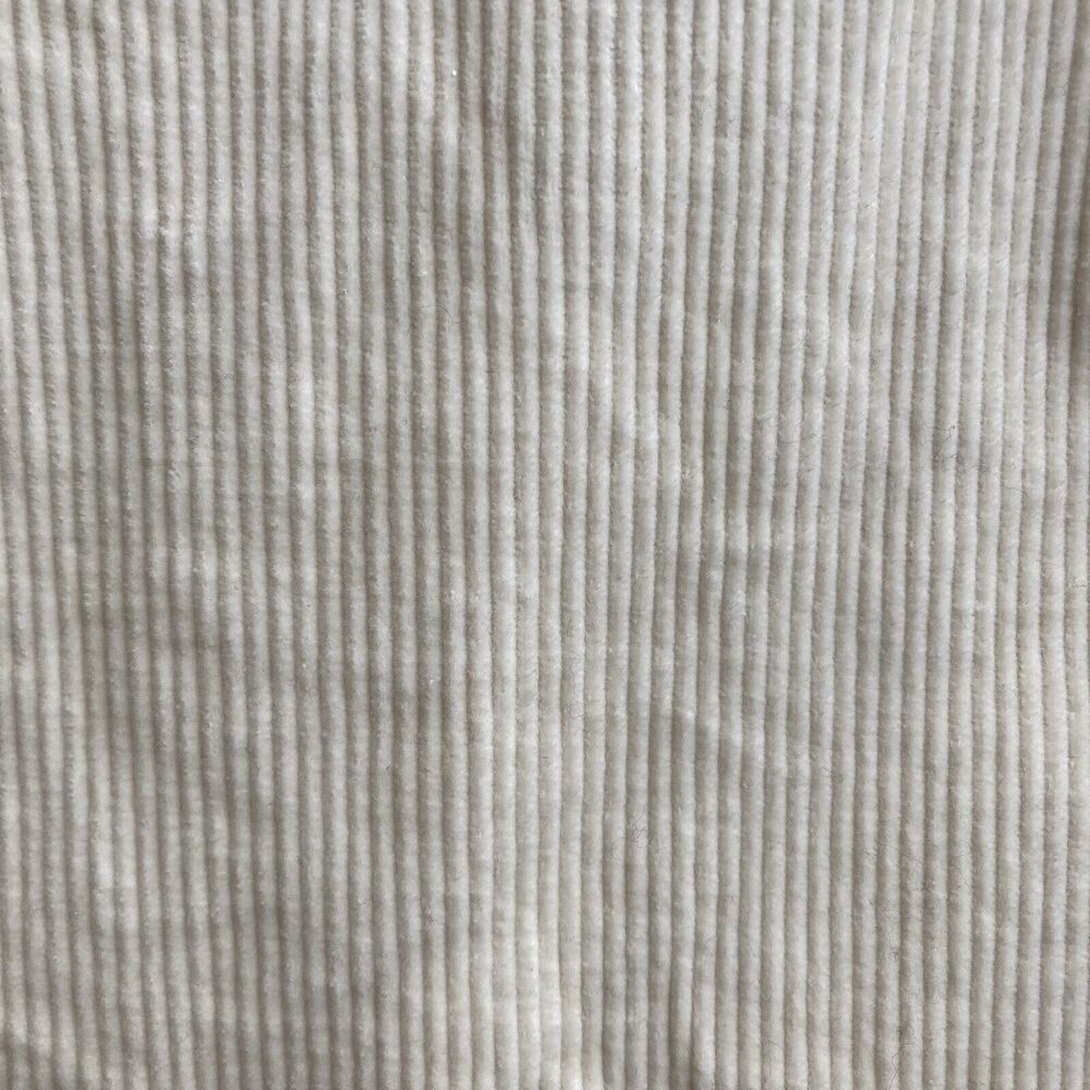 Arula Women's Ivory Corduroy Shacket Size 1X Colorblock Patchwork Boho Jacket - Picture 3 of 16